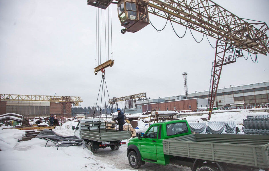 Сравнительный тест заднеприводных УАЗ «Профи» и ГАЗель «Бизнес». Промзона