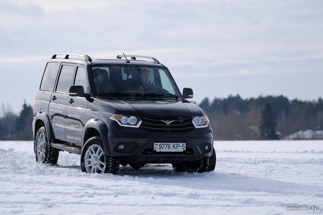 Тест-драйв нового UAZ Patriot: за трактором придется идти далеко